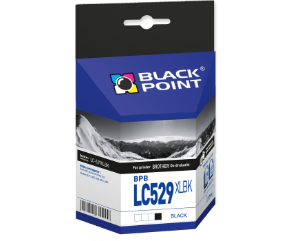 Tusz Black Point Tusz BPBLC529XLBK Zamiennik Brother LC529XLBK